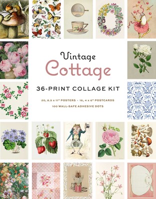 Vintage Cottage Wall Collage Kit Vintage Cottage Wall Collage Kit