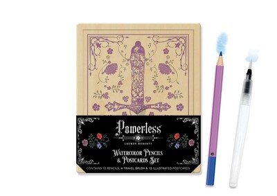 Lauren Roberts: Powerless Watercolor Pencils and Postcards Set Lauren Roberts: Powerless Watercolor Pencils and Postcards Set