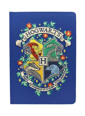 Harry Potter: Hogwarts Crest Embroidered Journal Harry Potter: Hogwarts Crest Embroidered Journal
