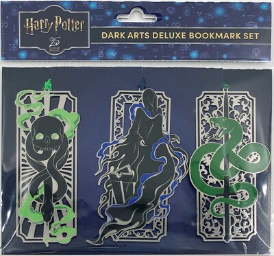 Harry Potter: Dark Arts Deluxe Bookmark Set (Set of 3) Harry Potter: Dark Arts Deluxe Bookmark Set (Set of 3)
