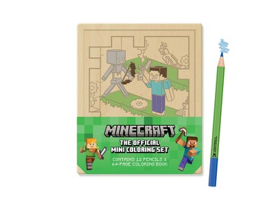 Minecraft: The Official Mini Coloring Set Minecraft: The Official Mini Coloring Set