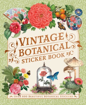 Vintage Botanical Sticker Book Vintage Botanical Sticker Book