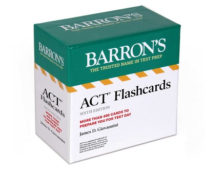 ACT Flashcards, Sixth Edition: Up-to-Date Review (2026) ACT Flashcards, Sixth Edition: Up-to-Date Review (2026)