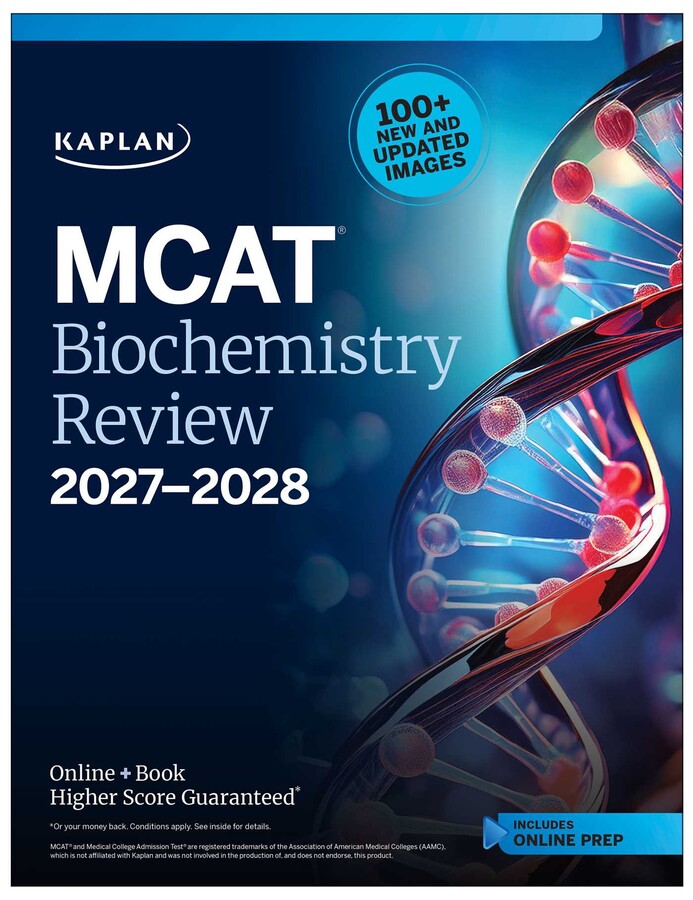 MCAT Biochemistry Review 2027-2028 | Book by Kaplan Test Prep ...