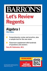 Let's Review Regents: Algebra I, Fifth Edition (Barron's New York Regents)