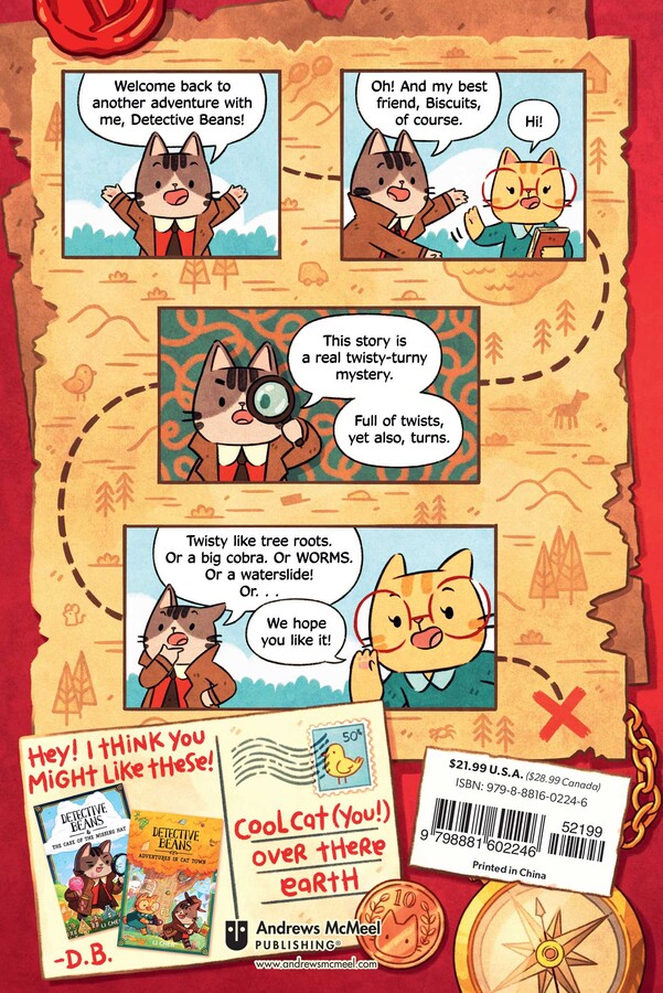 Detective Beans: and the Map of Mystery