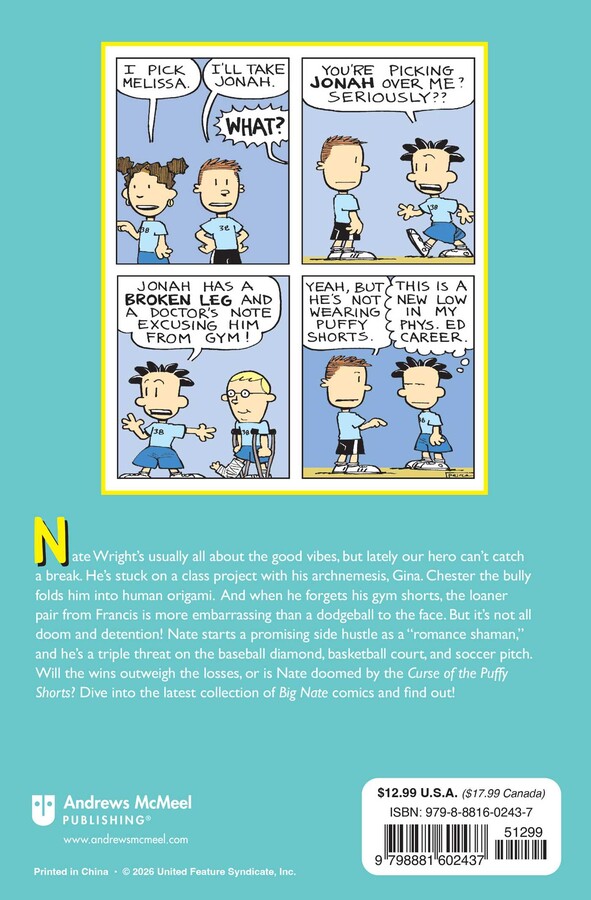 Big Nate: Curse of the Puffy Shorts