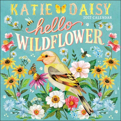 Katie Daisy 2027 Wall Calendar Katie Daisy 2027 Wall Calendar