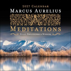 Marcus Aurelius Meditations 2027 Wall Calendar Marcus Aurelius Meditations 2027 Wall Calendar