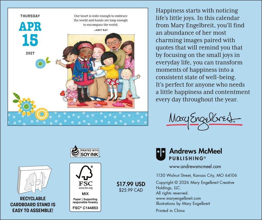 Mary Engelbreit's Happiness Is a Habit 2027 Day-to-Day Calendar