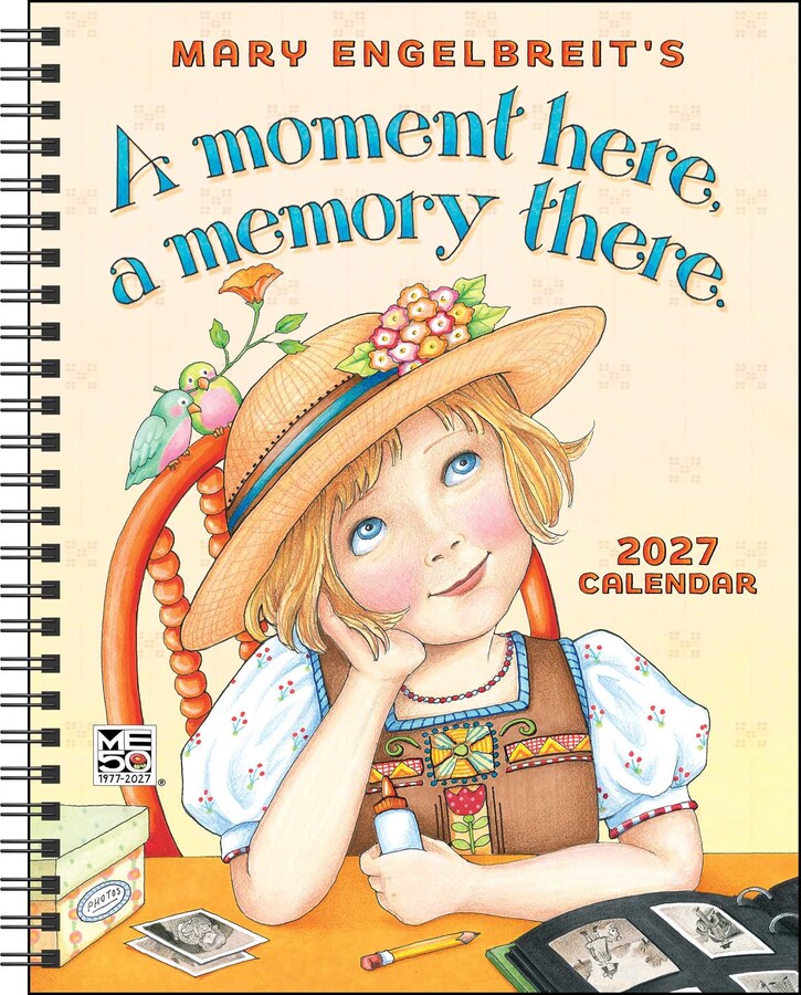 Mary Engelbreit's A Moment Here, A Memory There 2027 Monthly/Weekly Planner