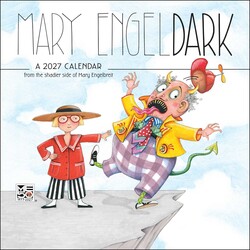 Mary EngelDark 2027 Wall Calendar