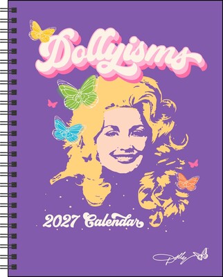Dollyisms: Dolly Parton's 2027 Softcover Monthly/Weekly Planner Calendar Dollyisms: Dolly Parton's 2027 Softcover Monthly/Weekly Planner Calendar