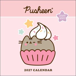 Pusheen 2027 Wall Calendar with Stickers Pusheen 2027 Wall Calendar with Stickers