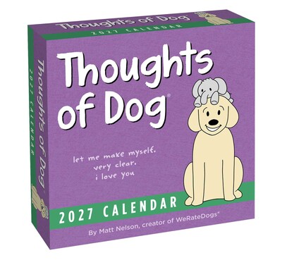 Thoughts of Dog 2027 Day-to-Day Calendar Thoughts of Dog 2027 Day-to-Day Calendar