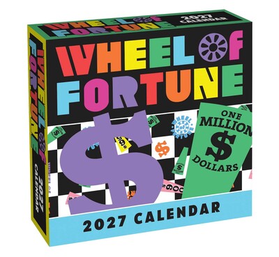 WHEEL OF FORTUNE® 2027 Day-to-Day Calendar