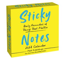 Sticky Notes 2027 Day-to-Day Calendar