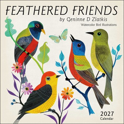 Feathered Friends 2027 Wall Calendar Feathered Friends 2027 Wall Calendar