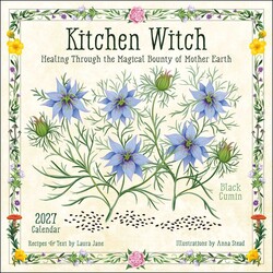 Kitchen Witch 2027 Wall Calendar