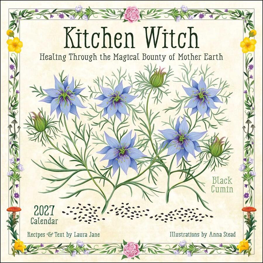 Kitchen Witch 2027 Wall Calendar