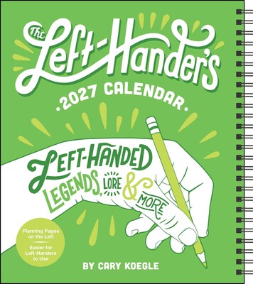 Left-Hander's 2027 Weekly Planner Calendar Left-Hander's 2027 Weekly Planner Calendar