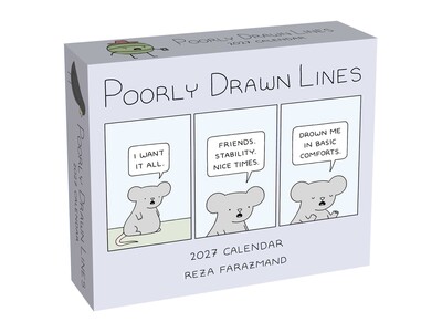 Poorly Drawn Lines 2027 Day-to-Day Calendar Poorly Drawn Lines 2027 Day-to-Day Calendar