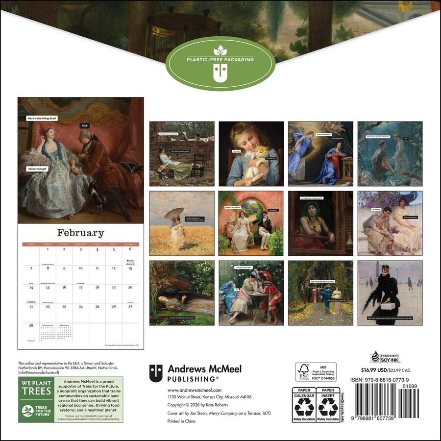 Punk History 2027 Wall Calendar