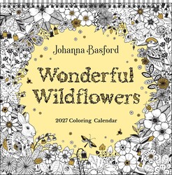 Johanna Basford 2027 Coloring Wall Calendar