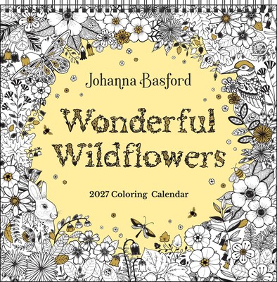 Johanna Basford 2027 Coloring Wall Calendar Johanna Basford 2027 Coloring Wall Calendar