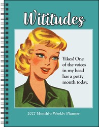 Wititudes 12-Month 2027 Monthly/Weekly Planner Calendar Wititudes 12-Month 2027 Monthly/Weekly Planner Calendar