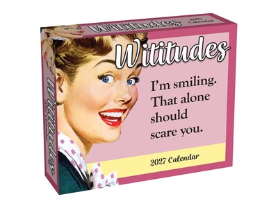 Wititudes 2027 Day-to-Day Calendar Wititudes 2027 Day-to-Day Calendar