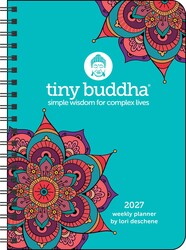 Tiny Buddha 2027 Monthly/Weekly Planner Calendar