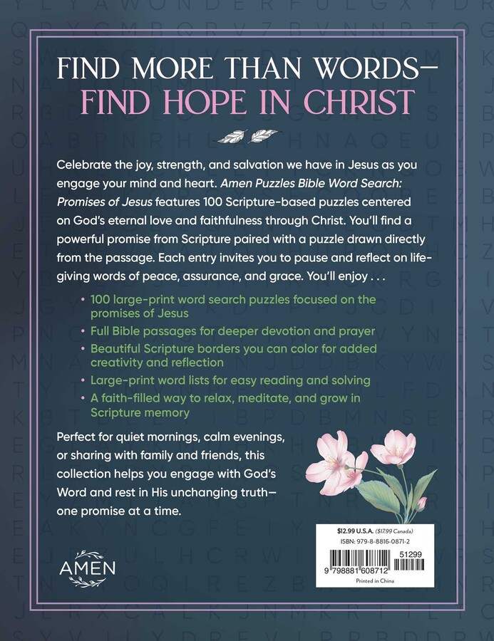 Amen Puzzles Bible Word Search