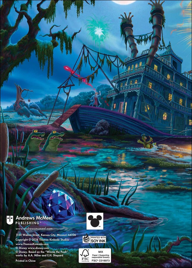 Disney Dreams by Thomas Kinkade Studios 2027 Monthly/Weekly Engagement Calendar