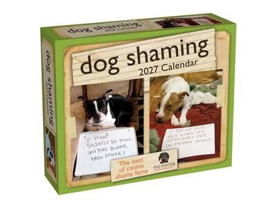 Dog Shaming 2027 Day-to-Day Calendar Dog Shaming 2027 Day-to-Day Calendar