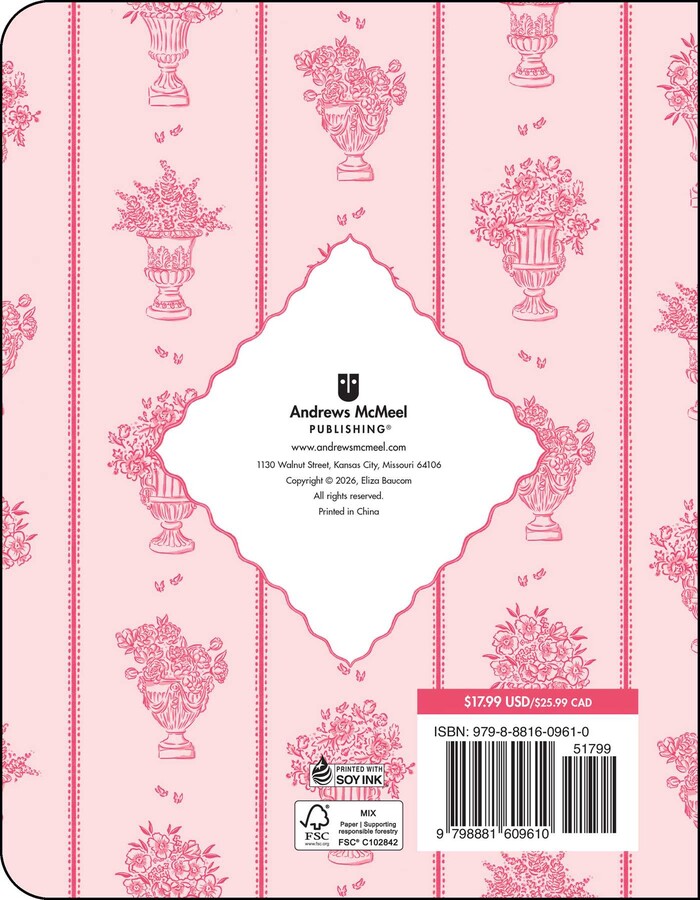 Beau Studio 2027 Monthly/Weekly Planner Calendar