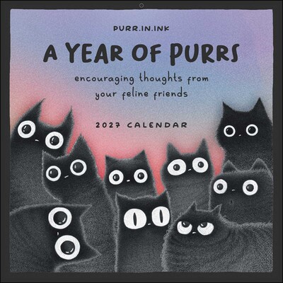 Year of Purrs 2027 Wall Calendar Year of Purrs 2027 Wall Calendar