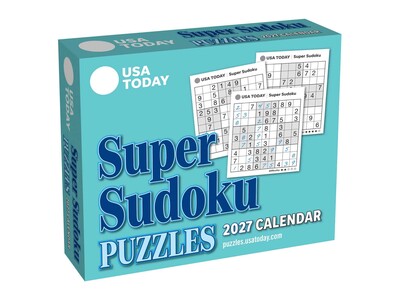 USA TODAY Super Sudoku 2027 Day-to-Day Calendar USA TODAY Super Sudoku 2027 Day-to-Day Calendar
