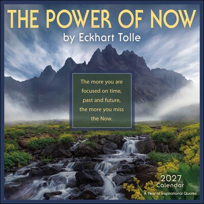 Power of Now 2027 Wall Calendar Power of Now 2027 Wall Calendar