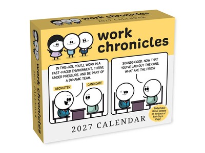 Work Chronicles 2027 Day-to-Day Calendar Work Chronicles 2027 Day-to-Day Calendar