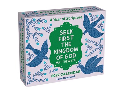 Year of Scripture 2027 Day-to-Day Calendar Year of Scripture 2027 Day-to-Day Calendar