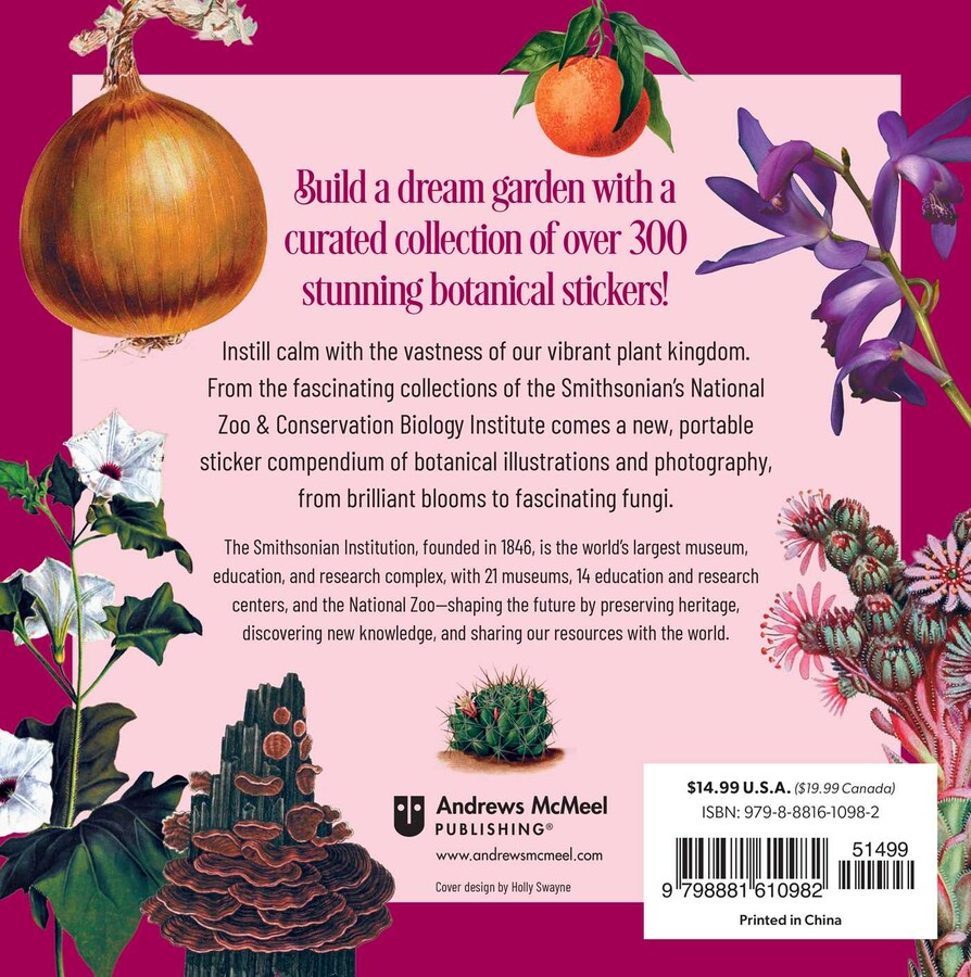 Botanicals: A Smithsonian Sticker Book