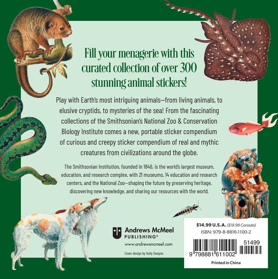 Fantastic Creatures: A Smithsonian Sticker Book