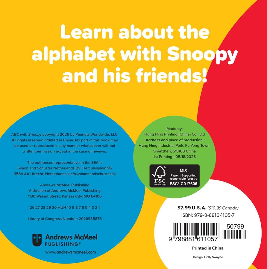 ABC with Snoopy