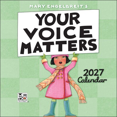 Mary Engelbreit's Your Voice Matters 2027 Wall Calendar Mary Engelbreit's Your Voice Matters 2027 Wall Calendar