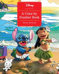 Disney Dreams Thomas Kinkade Studios: A Color by Number Book