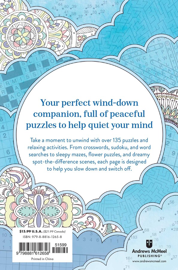 Wind-Down Activity Book