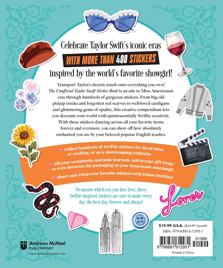 Unofficial Taylor Swift Sticker Book