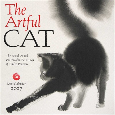 The Artful Cat 2027 Mini Wall Calendar The Artful Cat 2027 Mini Wall Calendar
