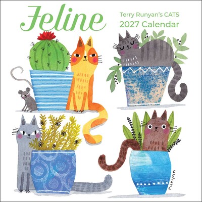 Feline 2027 Mini Wall Calendar Feline 2027 Mini Wall Calendar